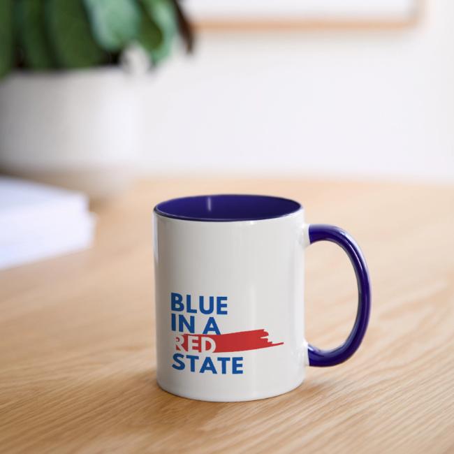 Blue in a red state - Vote Blue