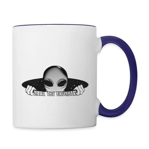 Coming Through Clear - Carl the Crusher - Contrast Coffee Mug