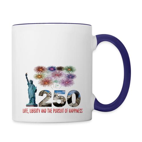 250 Years USA - Contrast Coffee Mug