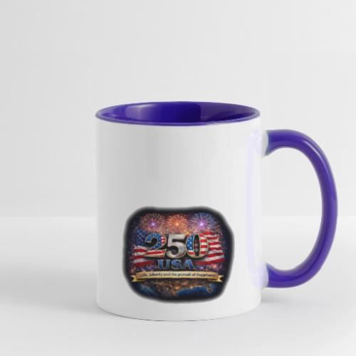 USA 250th Celebration - Contrast Coffee Mug