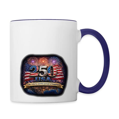 USA 250th Celebration - Contrast Coffee Mug