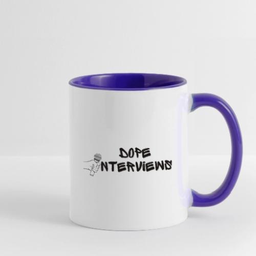 Dope Interviews alternate logo - Contrast Coffee Mug