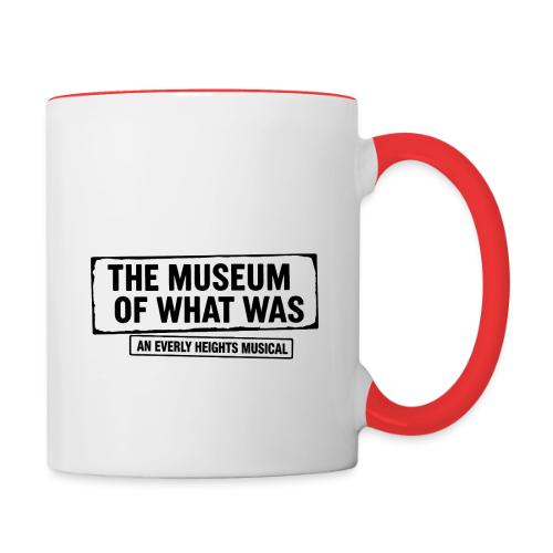 Museum of What Was Logo (Black) - Contrast Coffee Mug