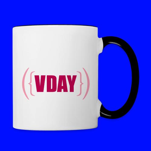 V-Day - Contrast Coffee Mug