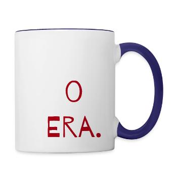 A Low Vera - Contrast Coffee Mug - white/cobalt blue - Right