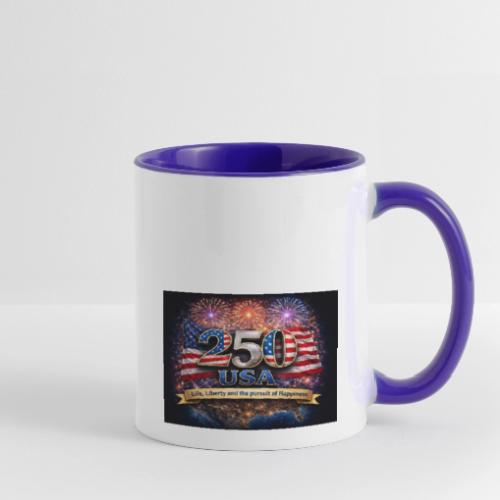 USA 250th Celebration - Contrast Coffee Mug