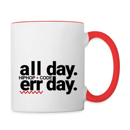 alldayerrday-2color - Contrast Coffee Mug