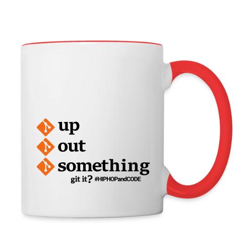gitupgitoutgitsomething-s - Contrast Coffee Mug