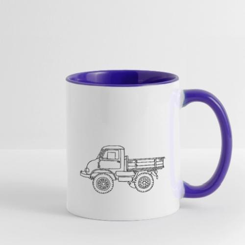 Off-road truck, transporter - Contrast Coffee Mug