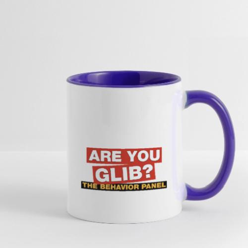 Are You Glib? - Contrast Coffee Mug