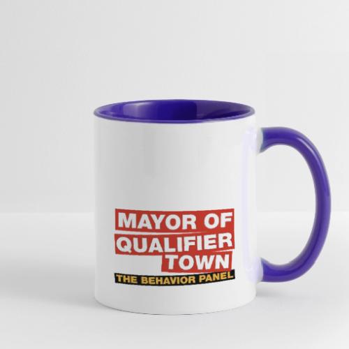Mayor Of Qualifer Town - Contrast Coffee Mug