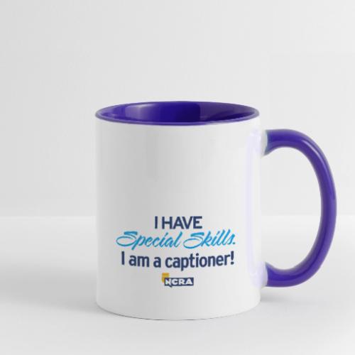 109 3 Store Special skills captioner - Contrast Coffee Mug