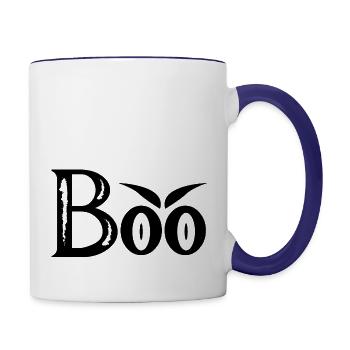 BOO - Contrast Coffee Mug - white/cobalt blue - Right