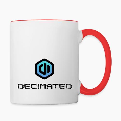 Decimated 1 Black2000 - Contrast Coffee Mug