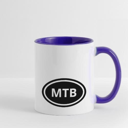 MTB Oval Logo - Contrast Coffee Mug