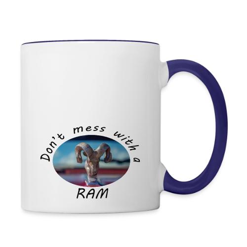 Don’t Mess with a RAM - Contrast Coffee Mug