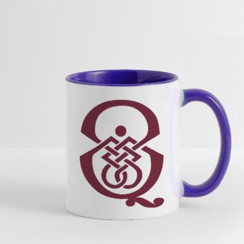 qcpb maroon logo - Contrast Coffee Mug