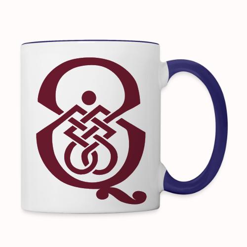 qcpb maroon logo - Contrast Coffee Mug