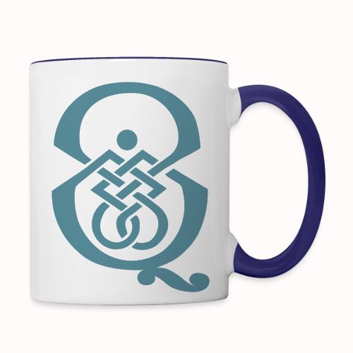 qcpb blue logo - Contrast Coffee Mug