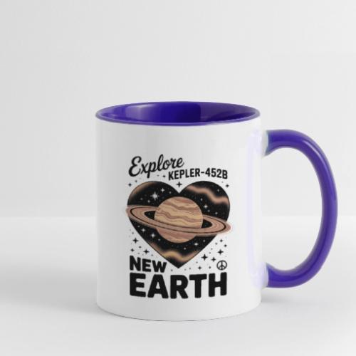 Explore Kepler-452b – New Earth Adventure - Contrast Coffee Mug
