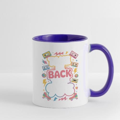Retro 90s Take Me Back Graphic Art - Contrast Coffee Mug