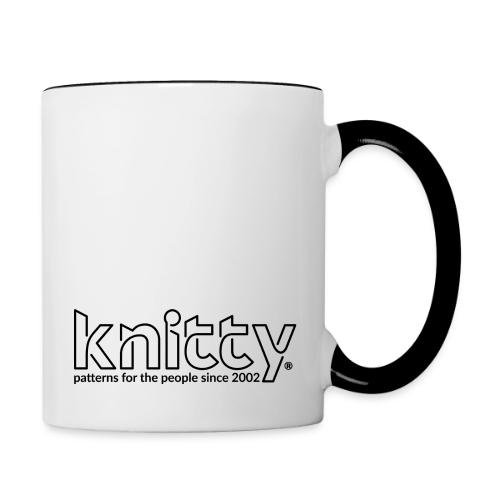 2023logoBwaterbottle - Contrast Coffee Mug