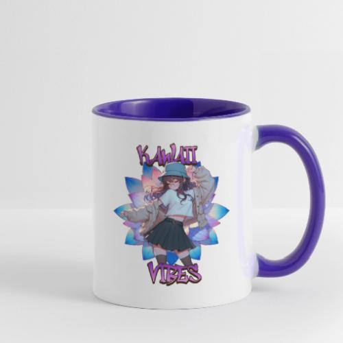 Kawaii Vibes - Contrast Coffee Mug
