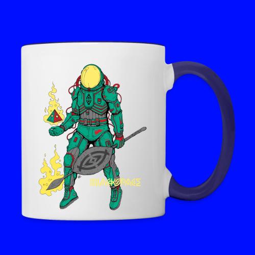Afronaut - Contrast Coffee Mug