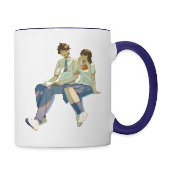 original - Contrast Coffee Mug - white/cobalt blue - Right