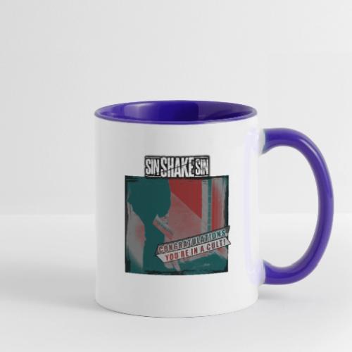 Congratulations, You're in a Cult - Contrast Coffee Mug