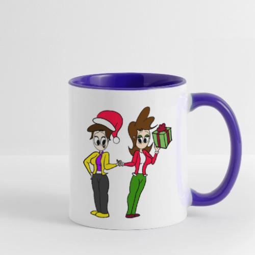 Coll and Dersy Holiday Duo - Contrast Coffee Mug
