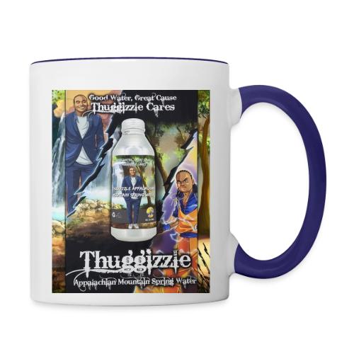 Thuggizzle Appalachian Mountain Spring Water Merch - Contrast Coffee Mug