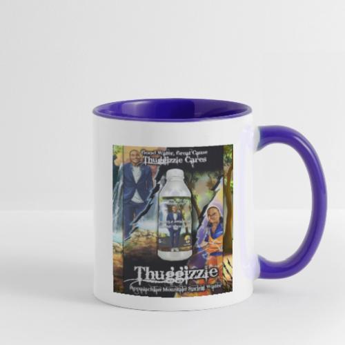 Thuggizzle Appalachian Mountain Spring Water Merch - Contrast Coffee Mug