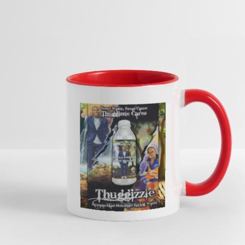 Thuggizzle Appalachian Mountain Spring Water Merch - Contrast Coffee Mug