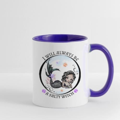 I will always be a salty witch - Contrast Coffee Mug