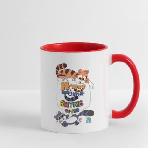 Honey and Tomo Rhymes Sharing - Contrast Coffee Mug