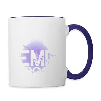 EMP Proof - Contrast Coffee Mug - white/cobalt blue - Right