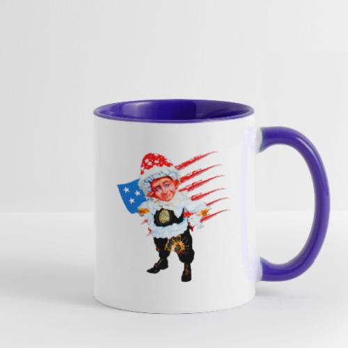 Merry Christmas Funny gnomies - Contrast Coffee Mug