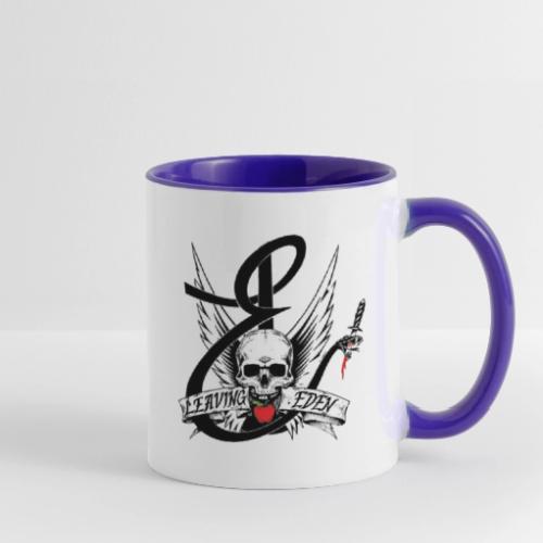 Leaving Eden Skull Logo - Contrast Coffee Mug