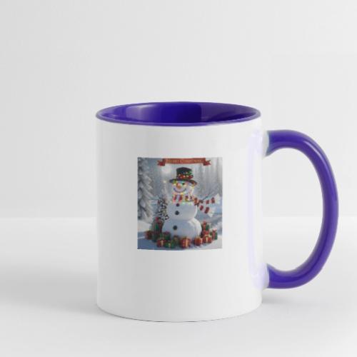 Merry Christmas - Contrast Coffee Mug