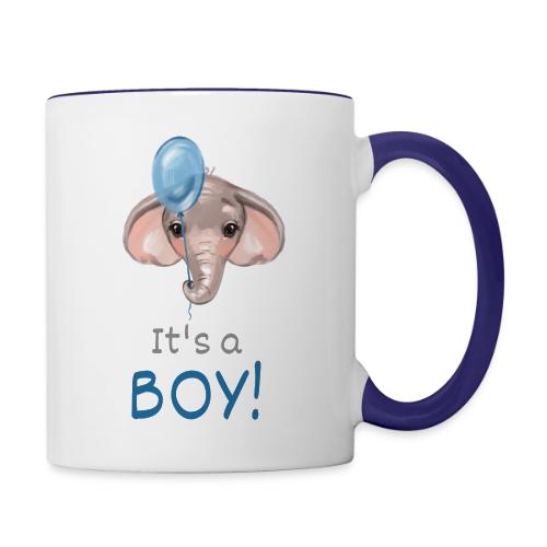 It s a boy - Contrast Coffee Mug