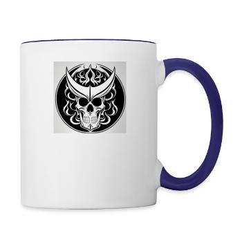 IMG 2387 Original - Contrast Coffee Mug - white/cobalt blue - Right