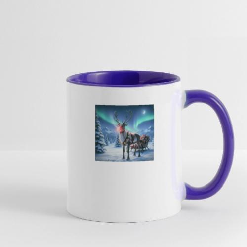 Rudolph the red nosed reindeer - Contrast Coffee Mug