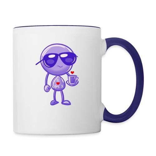 Smoon_I love Mrs S Purple - Contrast Coffee Mug