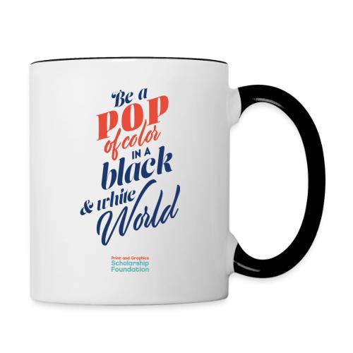 Pop of Color - Contrast Coffee Mug