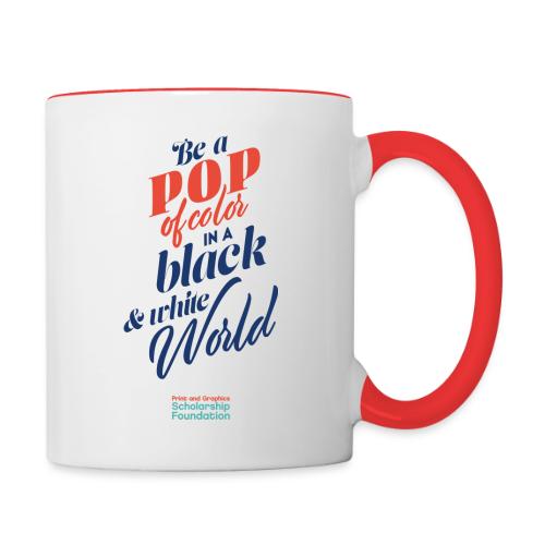 Pop of Color - Contrast Coffee Mug