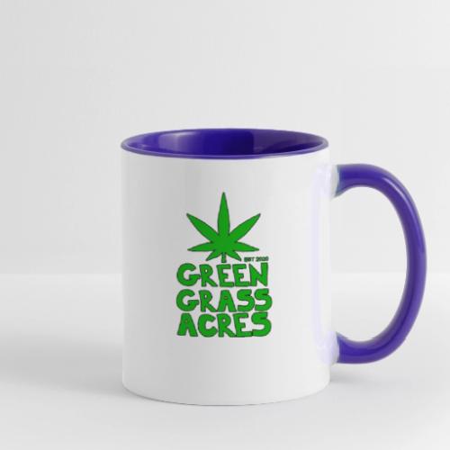 GreenGrassAcres Logo - Contrast Coffee Mug