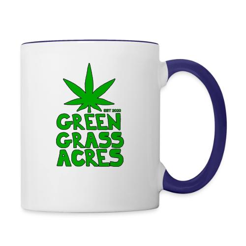GreenGrassAcres Logo - Contrast Coffee Mug