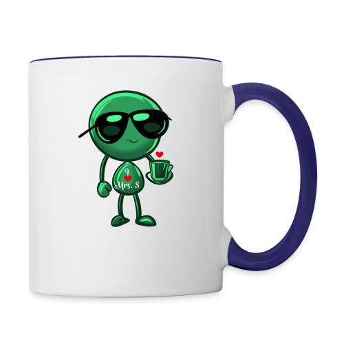 Smoon_I love Mrs S Green - Contrast Coffee Mug