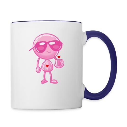 Smoon_I love Mrs S Pink - Contrast Coffee Mug